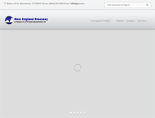 Tablet Screenshot of nebio.com